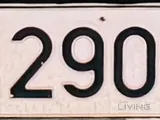 Number plate for sale