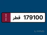 Fancy number plate 179100