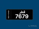 Special number plate7679