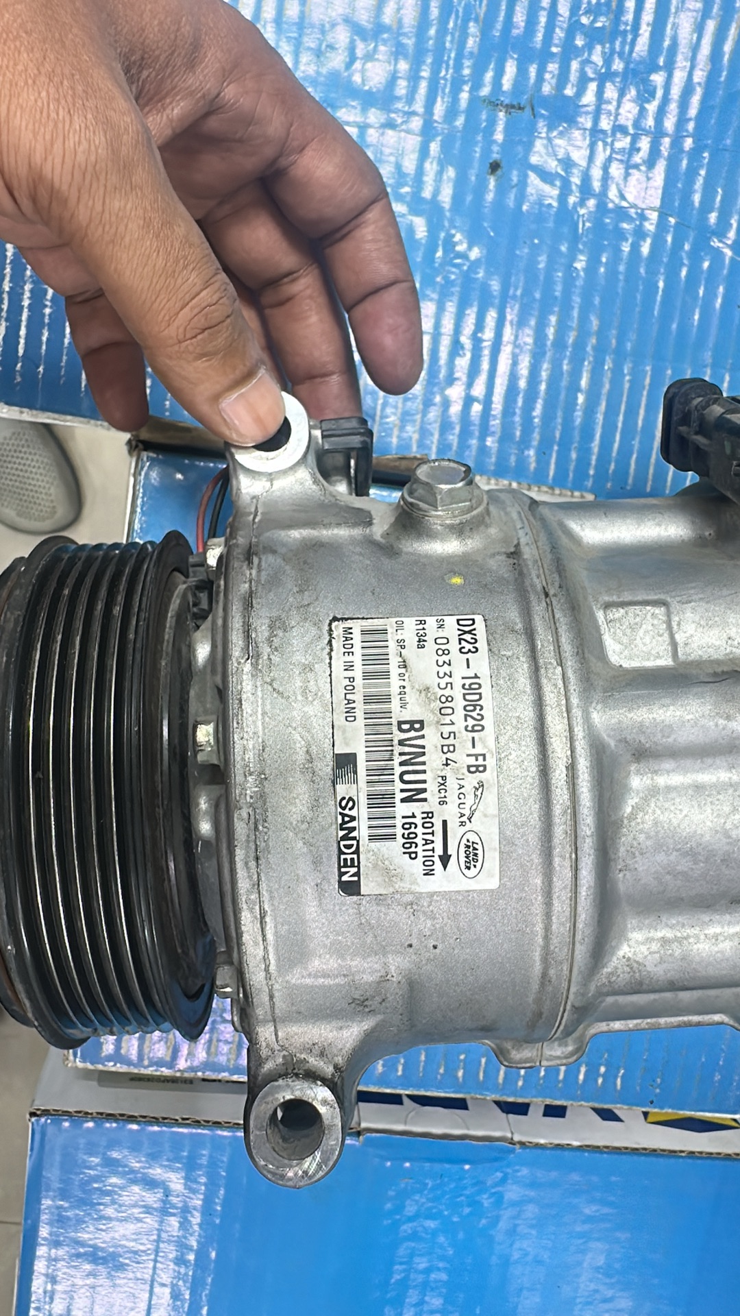 Jaguar XF 2016 AC Compressor (Original) Part
